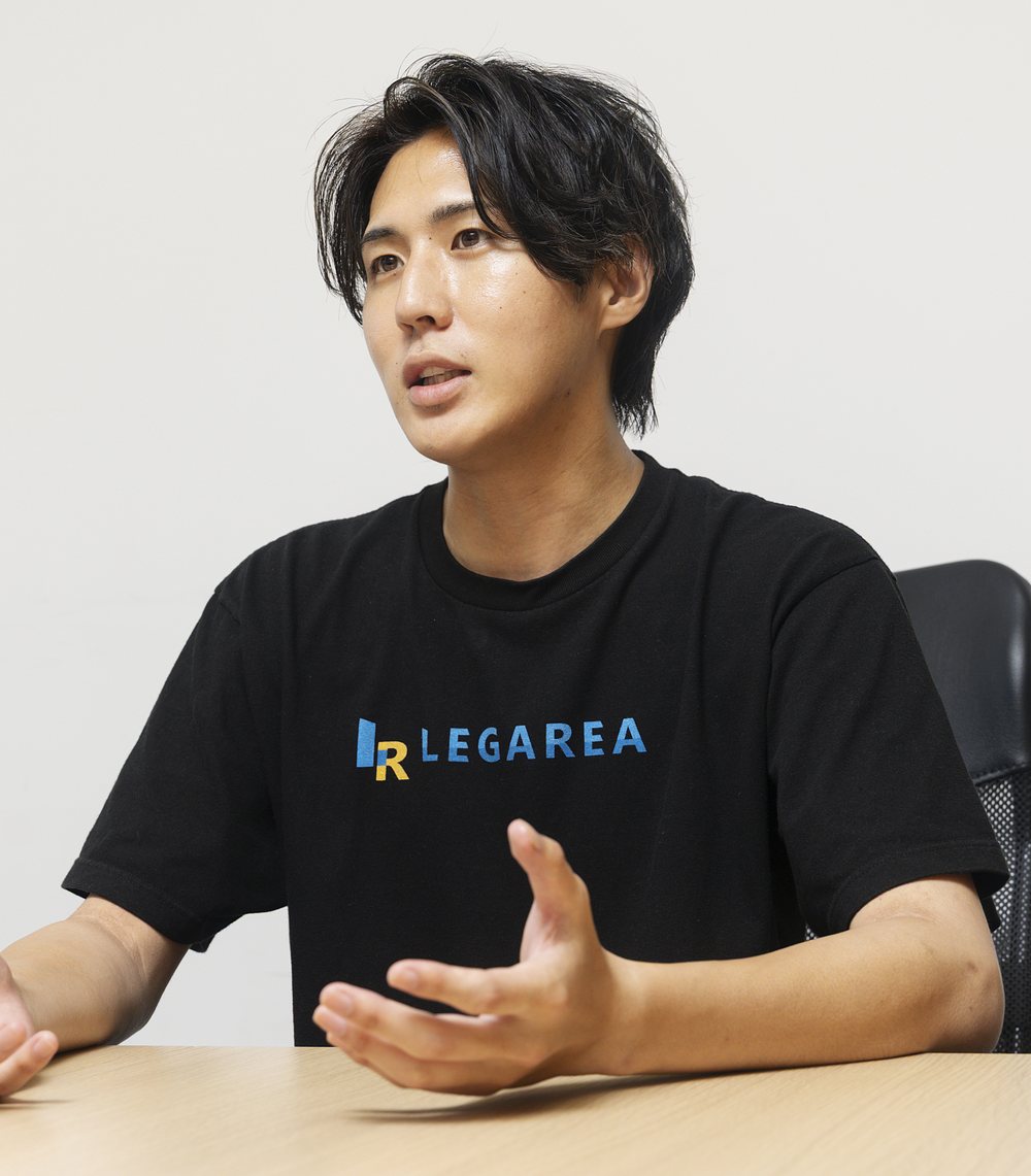 株式会社LEGAREA 代表取締役 三坂 健悟